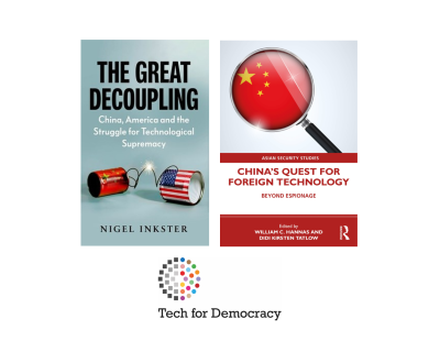 book covers and tech for democracy