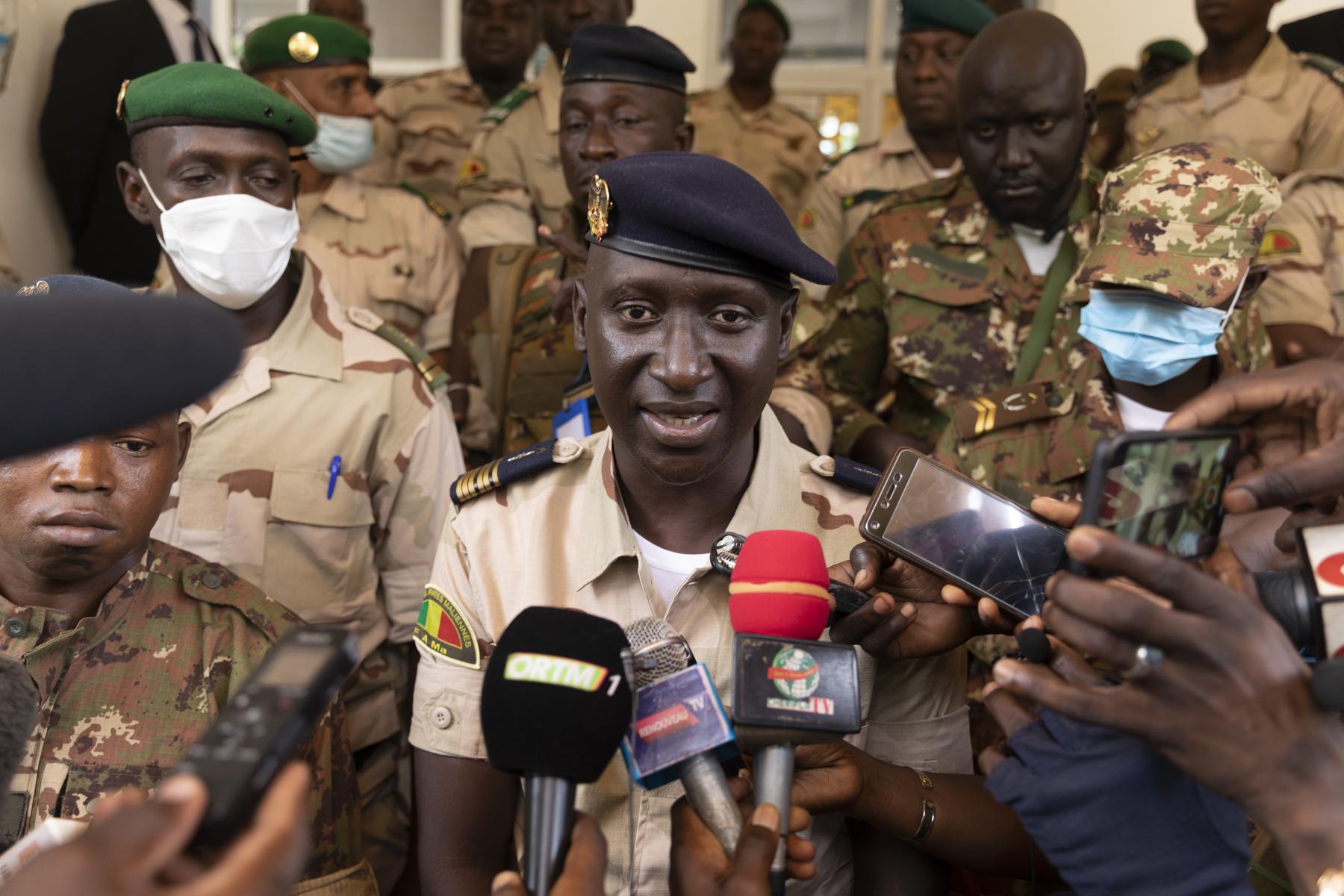 Mali Military Coup Junta Isamil Wague H. Diakite/EPA/Ritzau Scanpix