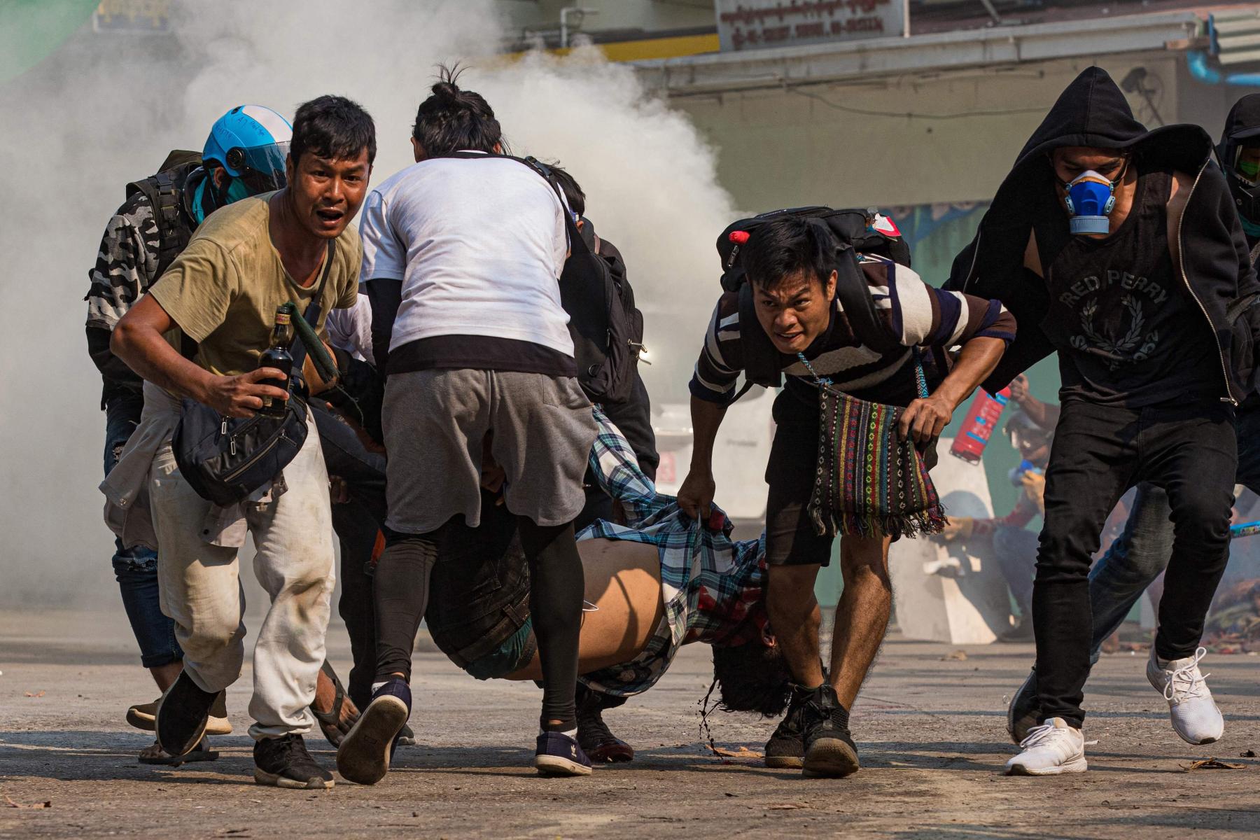 Gadekampe i Myanmar
