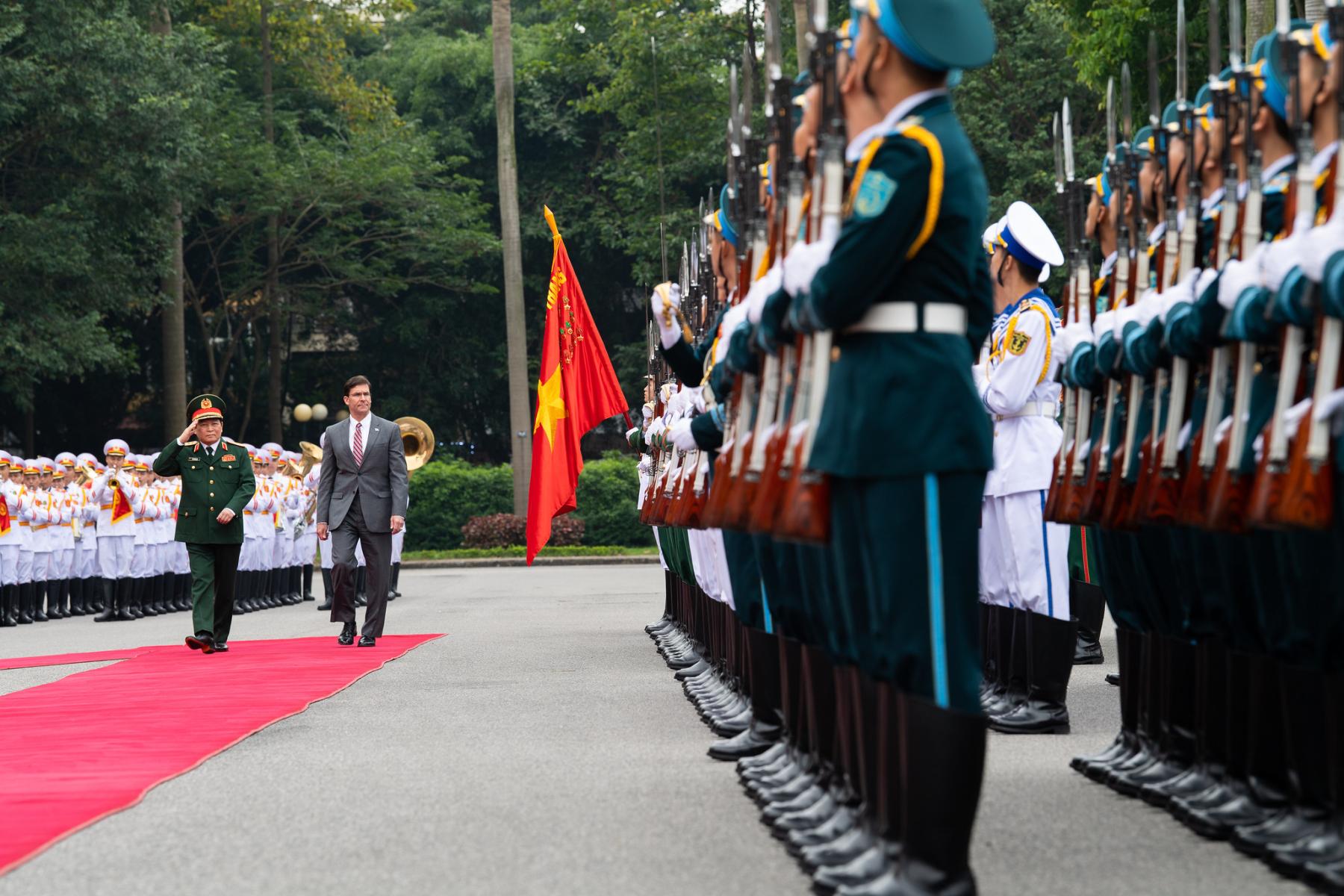 Vietnams hær parade