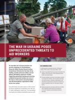 Cover for brief on aid in Ukraine