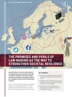 Cover for brief on law-making and resilience