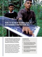 How to Achieve Global Goal 7: Sustainable Energy for All