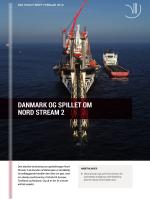 DIIS Policy Brief, feb. 2019: Nord Stream 2 gas pipeline making progress