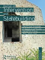 Journal of intervention and statebuilding vol 14 no. 1