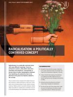 Radicalisation: a politically contrived concept