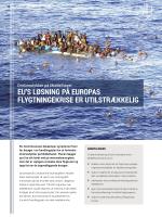 Drukneulykker på Middelhavet: EU's løsning på Europas flygtningekrise er utilstrækkelig