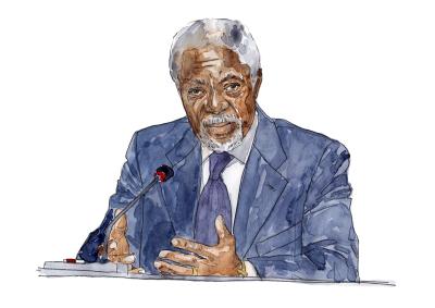 Kofi Annan FN globalisering