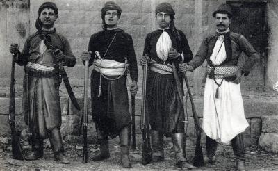 Libanesiske kristne fra sidst i 1800-tallet. Kilde: ukendt ophav