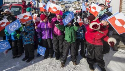 Children in Uummannaq, photo: Leiff Josefsen