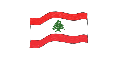 libanesisk flag_illustration_CecilieCastor