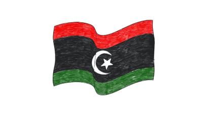 Libysk flag_illustration_CecilieCastor