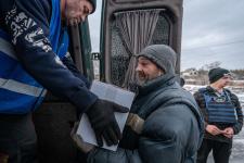 Humanitarian aid in Ukraine
