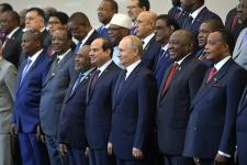 Putin and African leaders