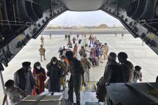 Evakuering af afghanere i Kabul lufthavn, august 2021