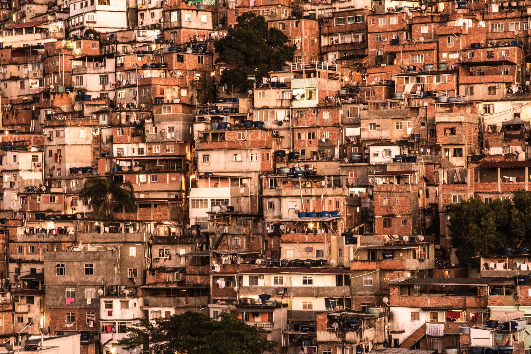 A Favela in Brazil