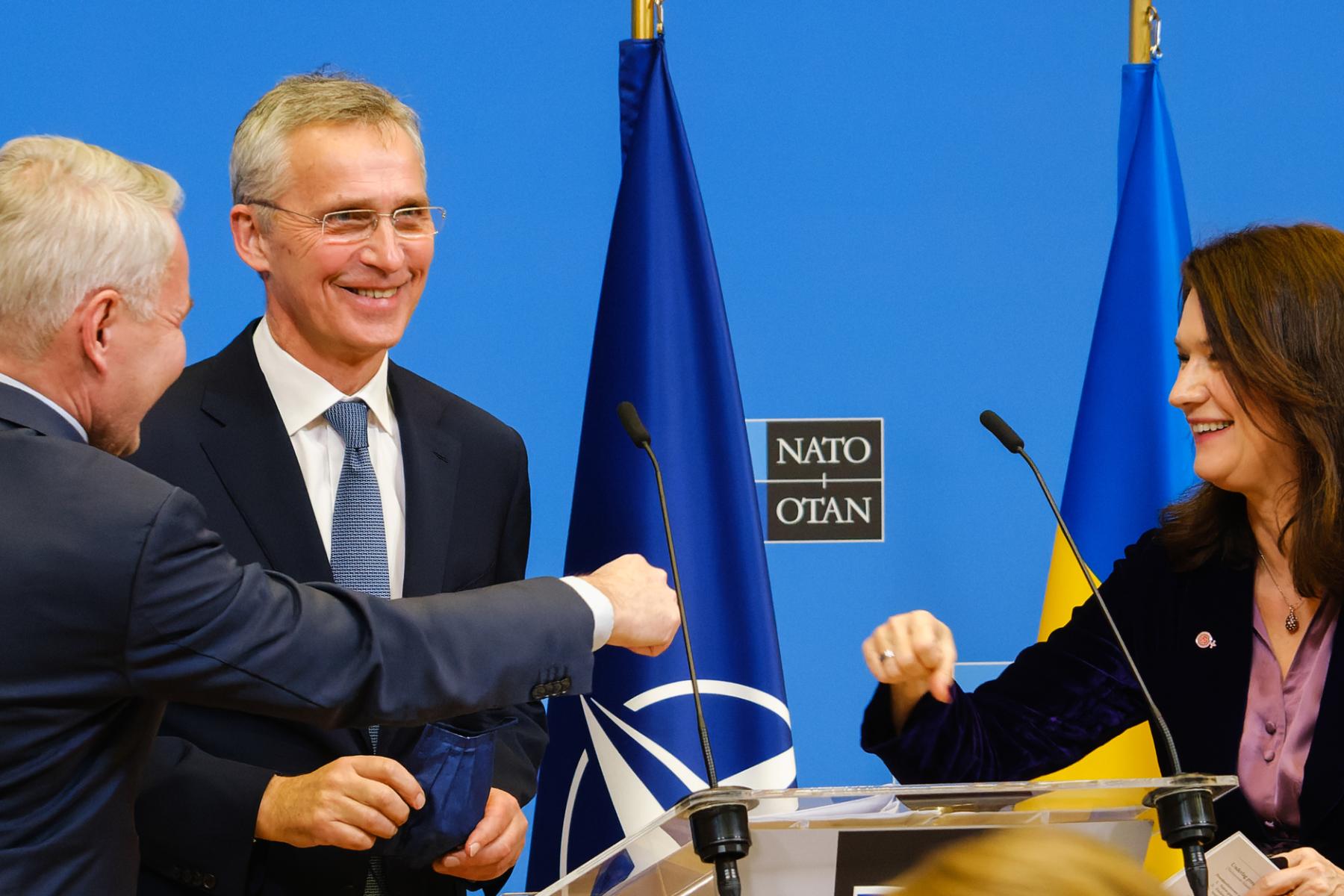 NATO-generalsekretær-Jens-Stoltenberg-Pekka-Haavisto-Ann-Linde