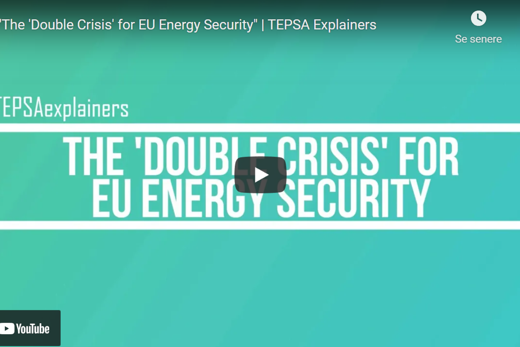 WATCH: “The ‘Double Crisis’ for EU Energy Security”, Trine Villumsen Berling, Izabela Surwillo and Veronika Slakaityte | TEPSA Explainers