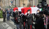 Rome, Funeral of the Italian diplomat in the, Congo, Luca Attanasio. Photo: Sipa USA/Alamy Live News