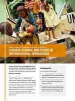 Cover_Climate change and peace_Policy Brief