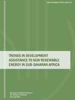 Cover Trends in development assistance DIIS Working Paper 2020 12