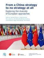 Cover From a China strategy to no strategy at all, ETCN Report, August 2023.JPG