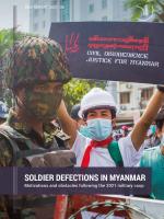 Cover for report about soldier defections