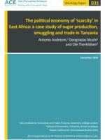 Cover WP ACE The political economy of scarcity in East Africa Dec 20