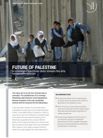 Future of Palestine policy brief from DIIS Lars Erslev Andersen