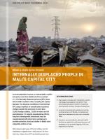 Internally displaced people in Mali's capital city DIIS PB Dec 2020