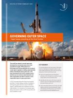 Cover for brief on governing outer space