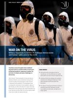 War on the virus 2020