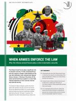 When armies enforce the law