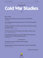 cold-war-studies-journal-cover