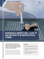 renewable energy geopolitics cover