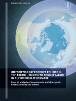 Intensifying great power politics in the Arctic