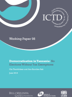 Democratisation in Tanzania: No ElectionsWithout Tax Exemptions