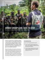 Armed groups are here to stay