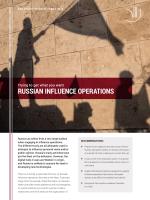 Russian Influence Operations