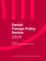 Danish foreign policy review 2019, edited by Kristian Fischer and Hans Mouritzen