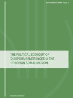 DIIS Working Paper 2019: 9 The Political economy of diaspora remittances in the Ethiopian Somali region