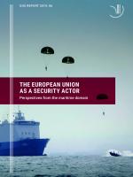DIIS Report 2019: 06 The European Union as a security actor - Perspectives from the maritime domain