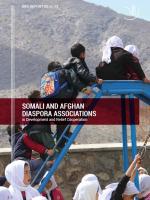 Somali and Afghan diaspora associations in Development and Relief Cooperation