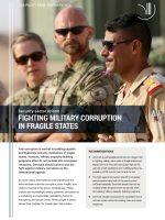 Fighting Military Corruption in Fragile States