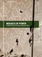 Mosaics of Power. Syrian State Fragmentation after 2011