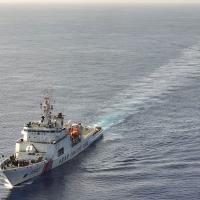 Chinese coast guard in the South China Sea