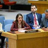 Christina Markus Lassen i FN's Sikkerhedsråd