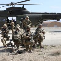 Danske soldater i Afghanistan øvelse