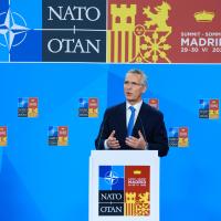 Secretary General Jens Stoltenberg at NATO Madrid Summit 2022