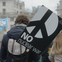 Nuclear disarmament demonstration